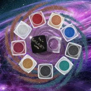 Loose Pigment Glitters - Cosmetic Eyeshadow Glitters for Bold and Bright Look