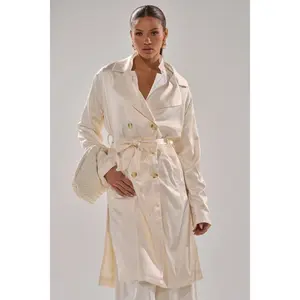 BELLISSIMA SATIN TRENCH