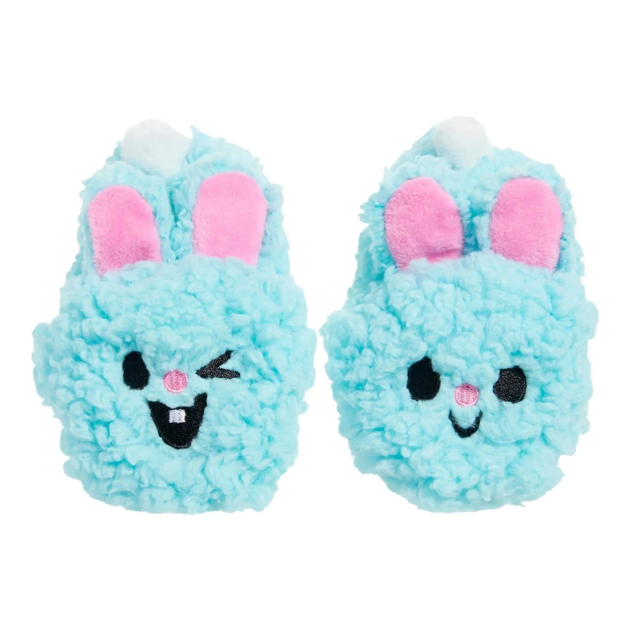 Yippy & Skippy Slippies Plush Dog Toys  Squeaky Crinkle Slippers for Dogs of All Sizes  Soft Chew & Fetch Toy