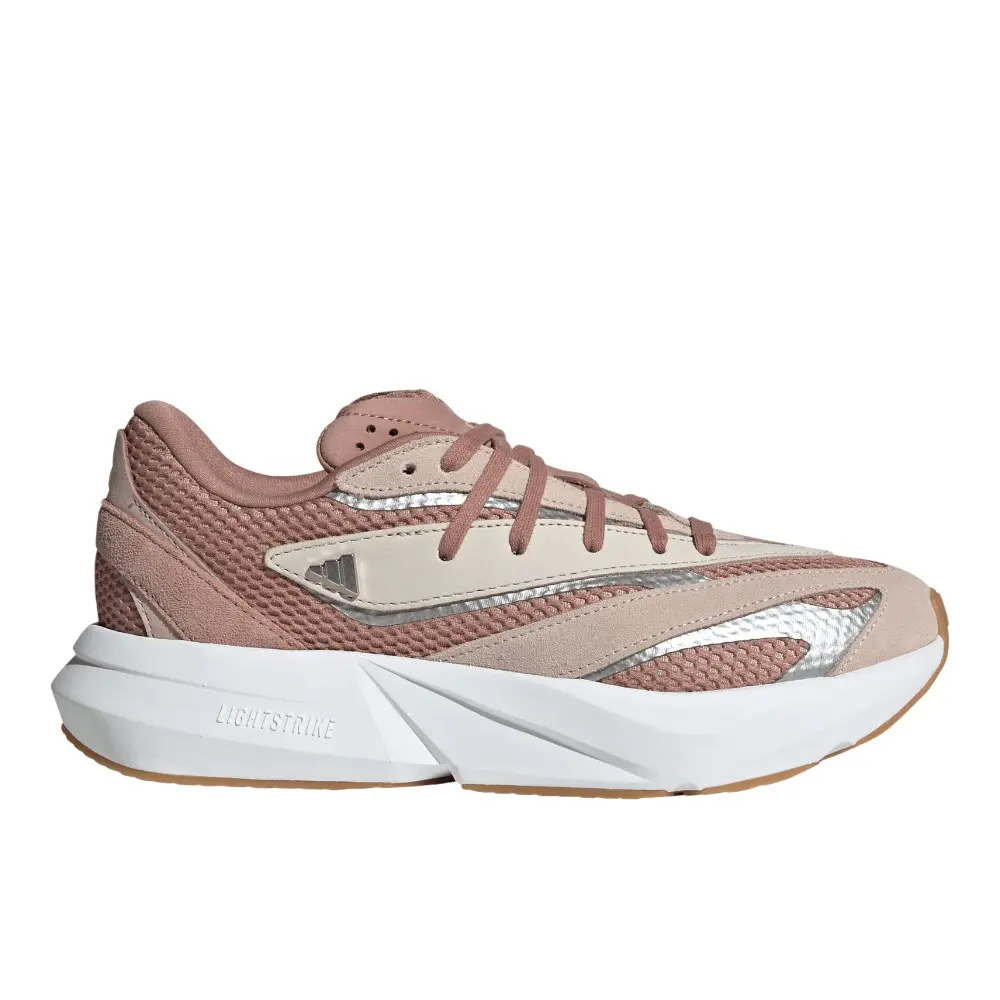 adidas Womens Lightblaze Lace Up Sneakers Shoes Casual - Pink