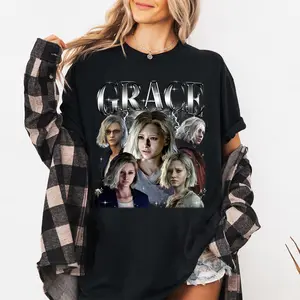 Grace Ashcroft Shirt, Resident Evil 9 Requiem Tee, Horror Game Graphic 12 Style