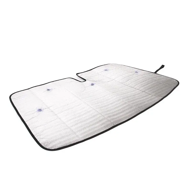 Windshield Visor for Nissan Sunny 2011-2016, Aluminum Foil Silver Sun Protection Panel, Easy-Install Interior Car Sunshade Accessory