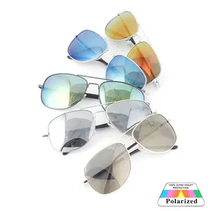 Rope & Spurs Polarized Mirror Aviator Sunglasses