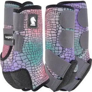Classic Equine Legacy2 Gator Horse Medicine SMB Sport Boots - 4 Pack Front and Hinds Large