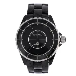 Pre-owned Chanel J12 Automatic Watch Ceramic and Stainless Steel 36 by Rebag