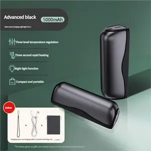 New model charging hand warmer, mini magnetic hand warmer, power bank, two-in-one portable hand warmer