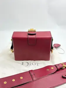 Pre-owned Dior Adict box series vintage box bag 98% new 2017 code