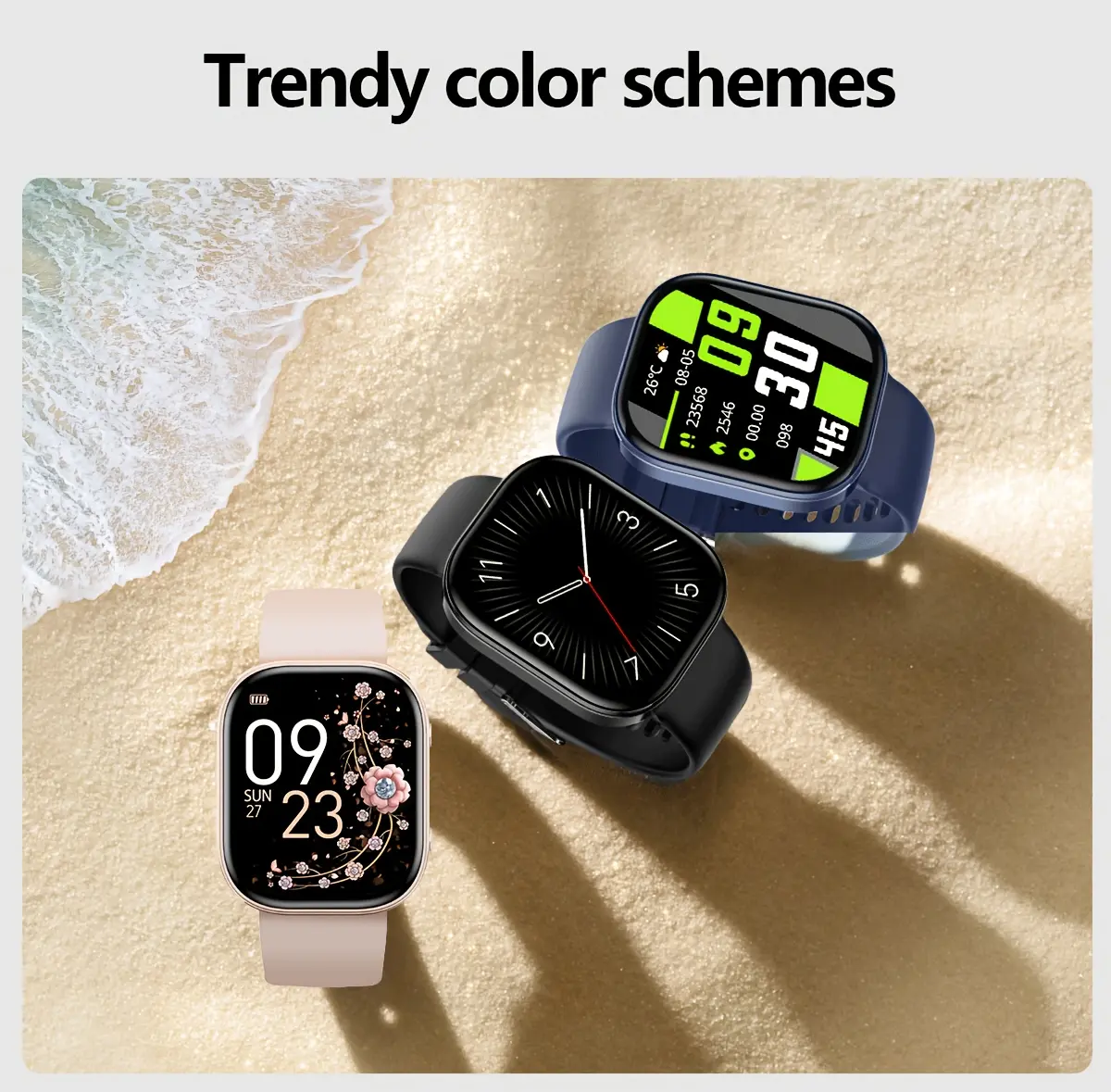 Multifunctional Wearable Smart Watch - 1.88in HD Screen, Wireless Calling, Customizable Watch Faces, IP68 Water Resistance, Multiple Sport Modes, Smartphone Compatible