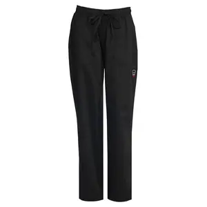 Women's Chef Pants, Black - Small