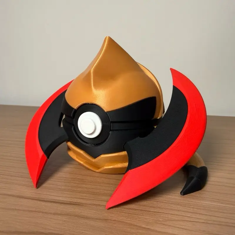 Haxorus Ball - Made to Order, High-Quality PLA, 3D Printed Pokeball Figure