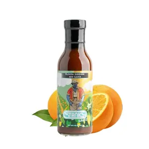 Stanky Sauce Florida Sunshine BBQ Sauce: Sweet & Tangy Citrus Flavor with a hint of smoky flavor and mild heat. Florida Style BBQ Sauce