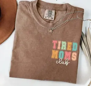 Comfort Colors Tired Moms Club Shirt, Mom Life Shirt, Mom Appreciation Shirt, Funny Mom Shirt, Gift for Mom, Mama tee, Mother's Day Shirt