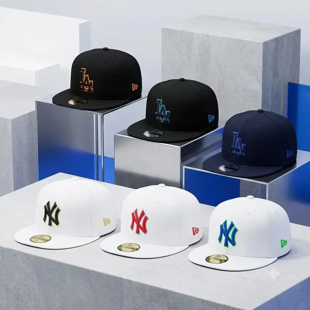 New Era MLB Dodgers Yankees 9FORTY 59FIFTY Fitted Cap – Unisex Adjustable Baseball Hat with Premium Embroidered Team Logo, Classic Snapback Design, Streetwear Fashion for Men Women, Vintage Urban Style, Outdoor Casual Essential, USA 2026 Trend