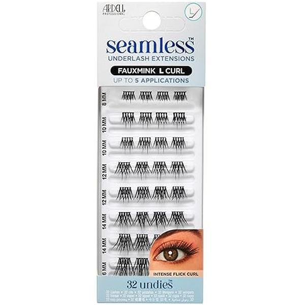 Ardell Seamless Underlash Extensions - Fauxmink L Curl, Up To 5 Applications, 32 ct, 1-pack