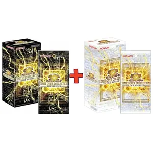 Asia Edition 2026 Yu-Gi-Oh!Japanese OCG LIMIT OVER COLLECTION THE HEROES Box &  Limit Over Collection The Rivals Box Factory Sealed Box Set of 2
