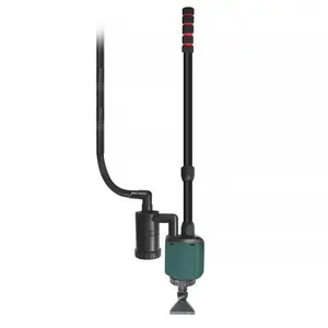 Electric Aquarium Gravel Vacuum | 5-in-1 Water Changer, Sand Washer, Fish Tank Cleaner with Adjustable Length, Low Water Level Operation for Freshwater & Saltwater Tanks