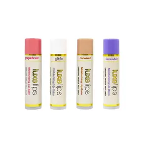 Luxe Lips 4 Pack - Grapefruit, Plain, Coconut & Lavender