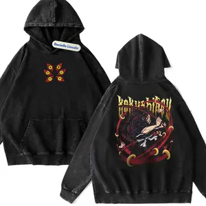 Kokushibo Upper Moon 2 Sided Graphic Hoodies, Demon Slayer Hoodies Gift For Fan Anime, Gift For Men, Gift For Women Crew Neck Trending T-shirt