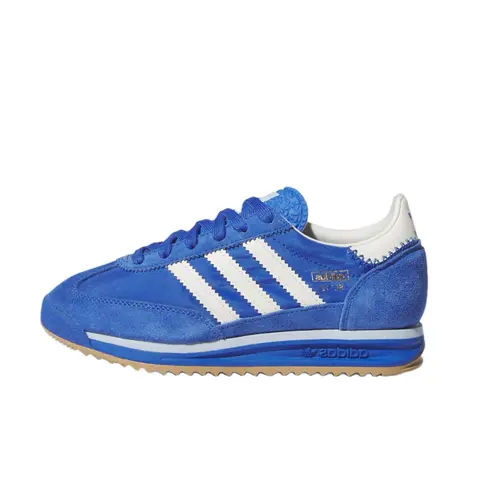 Adidas SL 72 RS Blue Gum Youth & Women’s Trendy Casual Sneakers, Featuring a Retro-Inspired Design, Low-Top Silhouette, Stylish Blue-Gum Colorway, Comfortable Fit, and Versatile Everyday Appeal.