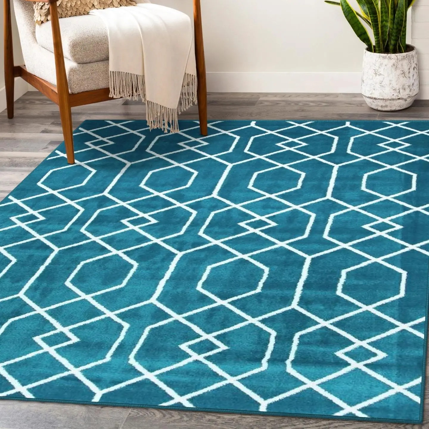Trellis 3355 Moroccan Area Rug