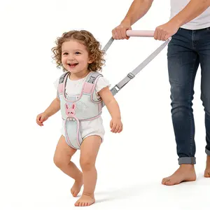 Baby Walking Harness, Adjustable Kids Walker Helper Detachable Crotch Assistant Belt for Toddler Girls Boys