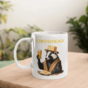 Wisconsin Cheesehead Badger | Mug