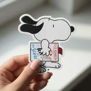 Puppy reading campus the score Sticker, Hockey Romance Book Club sticker, Campus series, Campus book series, Dean Di Laurenti