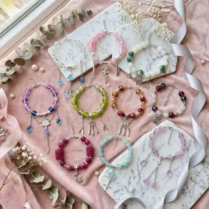 Aesthetic Beaded Charm Bracelet Trendy Gift