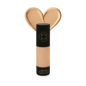 Melanin Match Liquid Foundation Matte Makeup Made with Organic Ingredients Concealer Blend