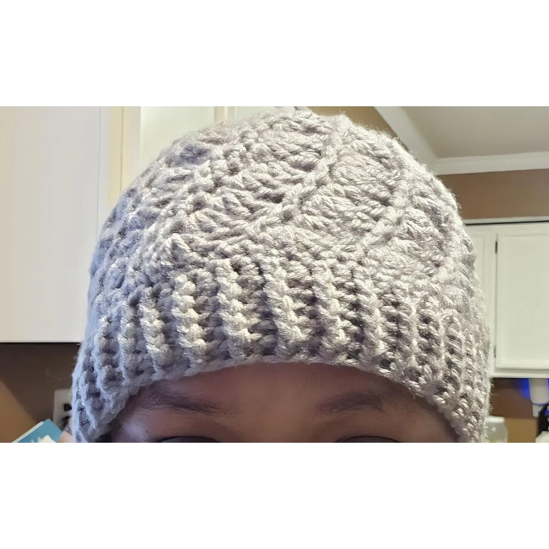 Seashell Crochet Hat - Handmade Knit Beanie with Unique Shell Pattern, Perfect for Cold Weather