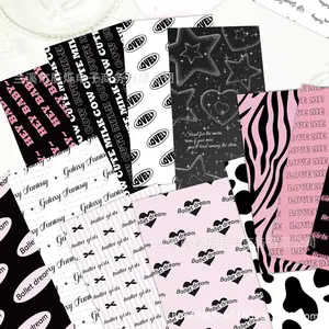 Scrapbooking & Journal Making Material Paper, 8 Counts/set Stickers Kit Sticker Packs Colorful Modern Style Pattern Sticker, DIY Decorative Sticker for Stationery & Computer & Water Bottle, DIY Art Stickers