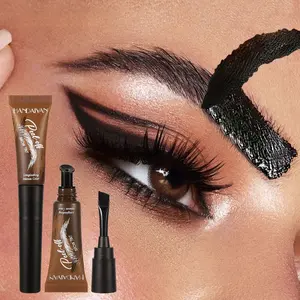 Peel-Off Brow Tint with Brush – Easy Application, Lasts Up to 3 Days, Waterproof