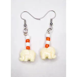 Elephant Dangle Earrings