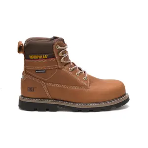 Caterpillar Idaho Waterproof Steel Toe Mens Brown Work & Safety Boots