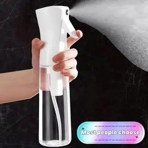7 oz, 17 oz High Pressure Continuous Spray Bottle for Hair Care & Makeup, Hydrating Mist Sprayer, Pressurized Fine Mist Nozzle, Gardening Watering Tool