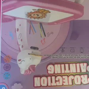 Product Review of Drawing Projector for Kids, Art and Crafts, Drawing Board with Music, Color Pens, Pencils, Crayons, Scrapbook, Unicorn Sticker Book, Ideal Toy for 3+ Year Old Girls & Boys (Unicorn Kit) from D**i