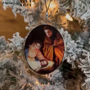 Hoa Hoa Hoa Twilight Christmas Ornament, Twilight Memes, Twilight Merch,Twilight Funny Team Edward Titsoak Bella