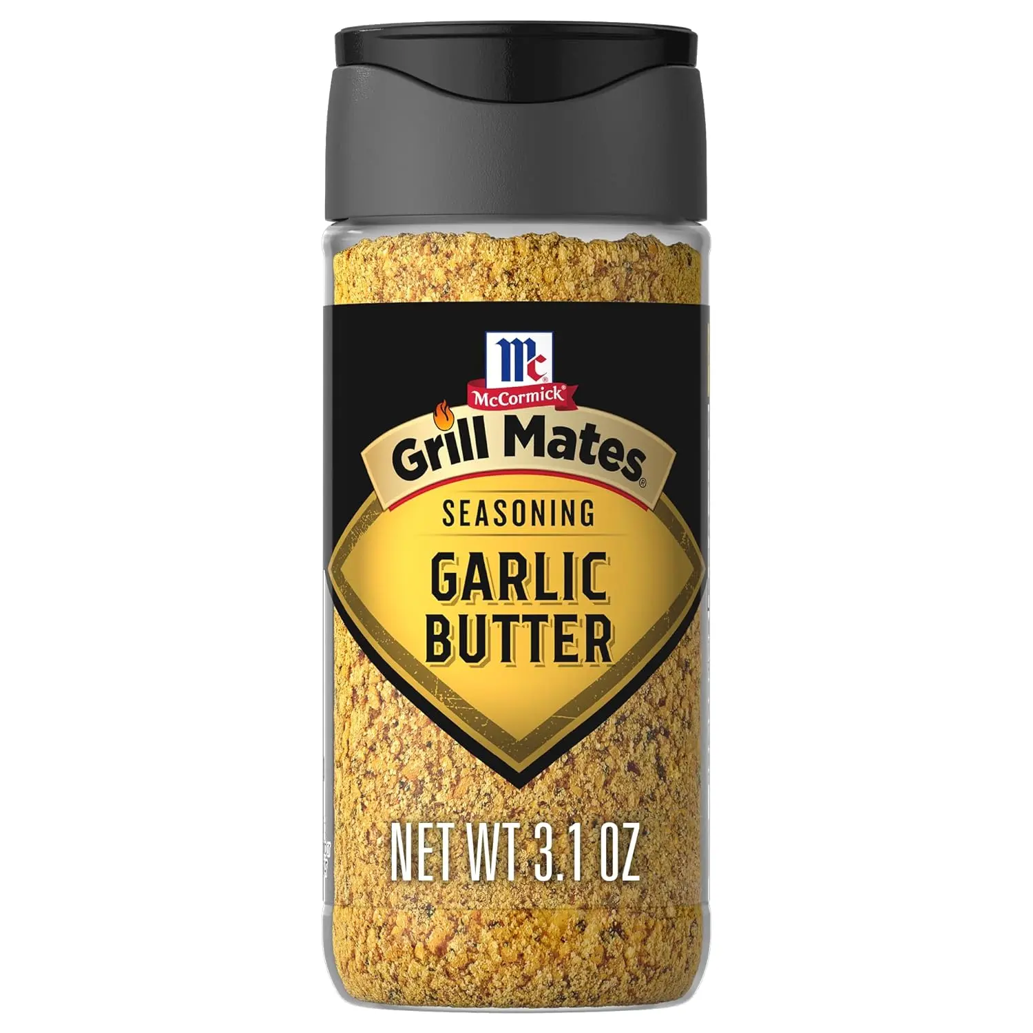 McCormick Savory Garlic Butter Seasoning, 3.1 oz Jarred Packaged Pantry Food