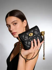 Women's 5-in-1 Convertible Bag - Crossbody, Shoulder, Clutch, Evening & Tote Purse with Detachable Waist Chain | Adjustable, Fashionable & Compact Handbag for Chic Girls