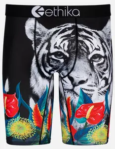 ETHIKA Tropic Tiger Mens Boxer Briefs