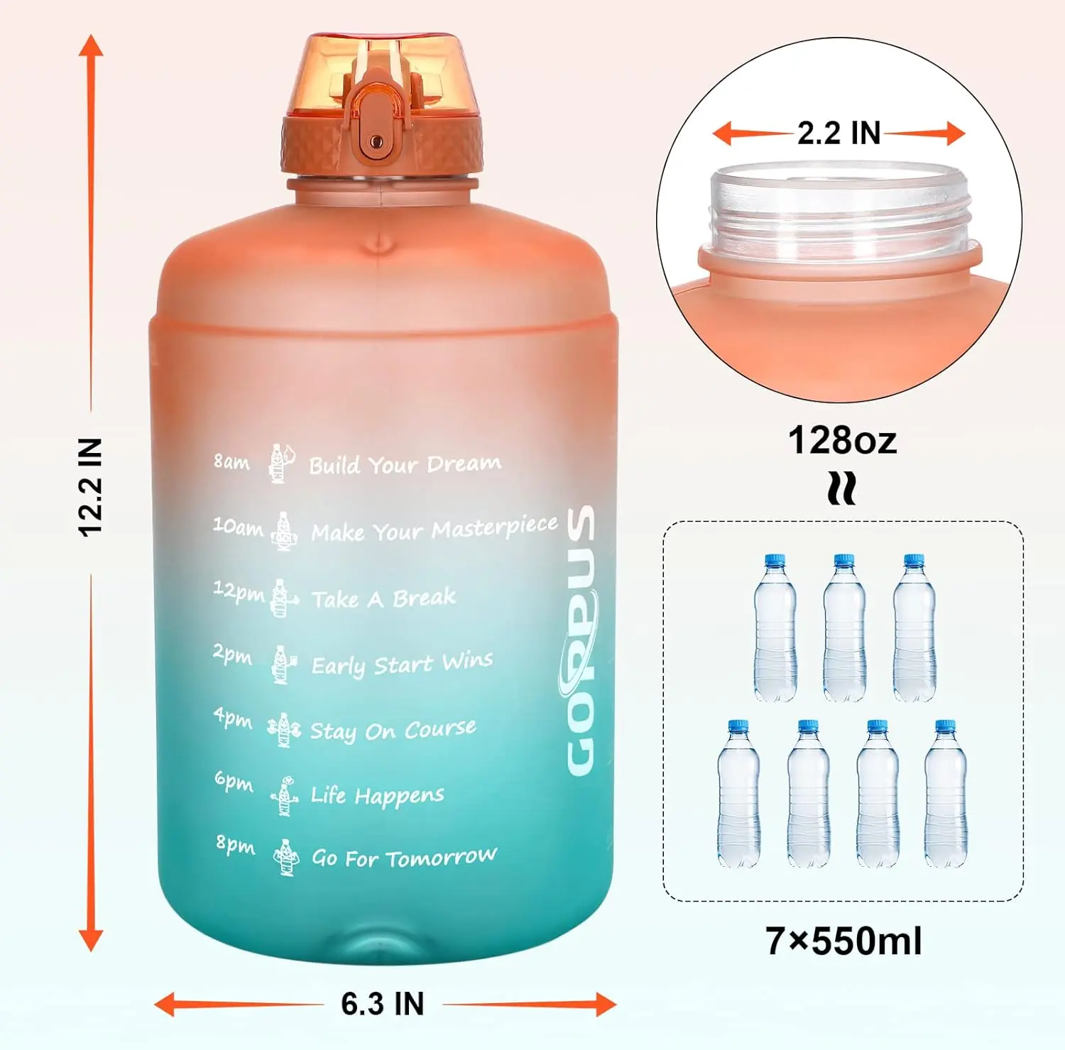 24 ounce hydro flask water bottle EAA Lifetime Member Hydro Flask 24oz, Surf  Shop EAA Merchandise