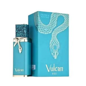 Vulcan Feu by French Avenue Eau de Parfum - Snake Design Perfume 3.4 Fl.Oz