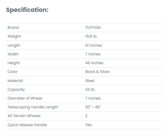 [FLASH SALE] 36" 55 LBS Capacity Rolling Magnetic Sweeper Floor Pickup with Release