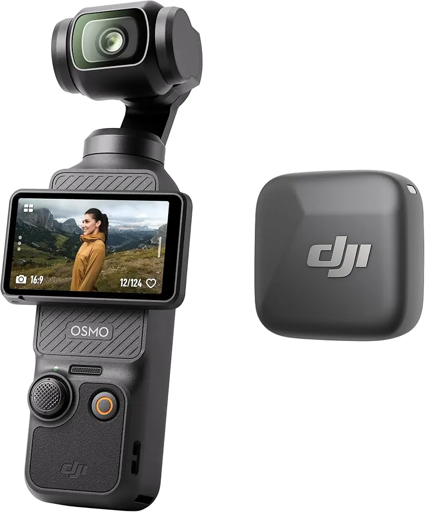 DJI Osmo Pocket 3 Action Camera for Vlogging