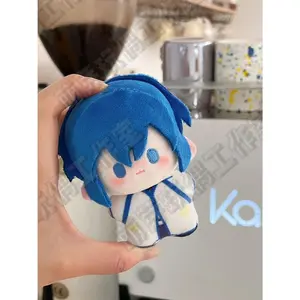 10CM Game Project Sekai Kaito Cosplay Anime Plush Toys Stuffed Body Plushie Cartoon Pendant Xmas Gifts Toys for Kids
