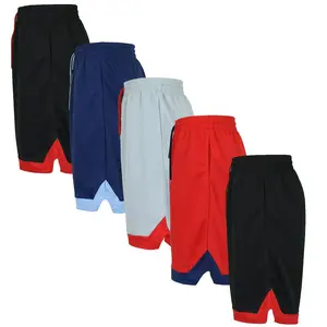 Men's 5-Pack Lightweight Breathable Moisture Wicking Mesh Shorts - Trim - SET 1