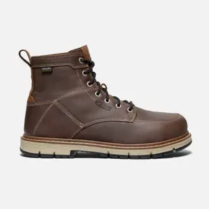 KEEN Men's San Jose 6" Waterproof 90° Heel Boot (Aluminum Toe)