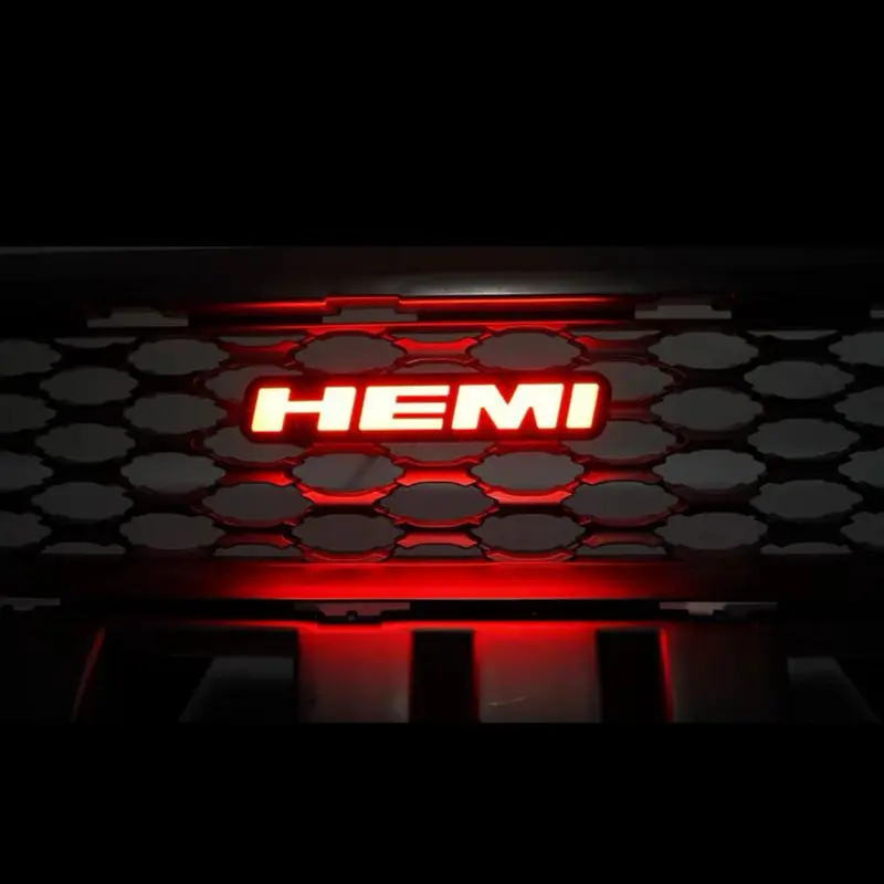 Hemi LED Emblem/Badge for Front Grille