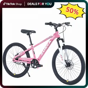 24 Inch Kids Mountain Bike for Boys Girls Ages 9 to 12 Multiple Colors MTB Bicycle Durable Frame Outdoor Riding School Bike Youth Cycling Trail Adventure Setup tall women