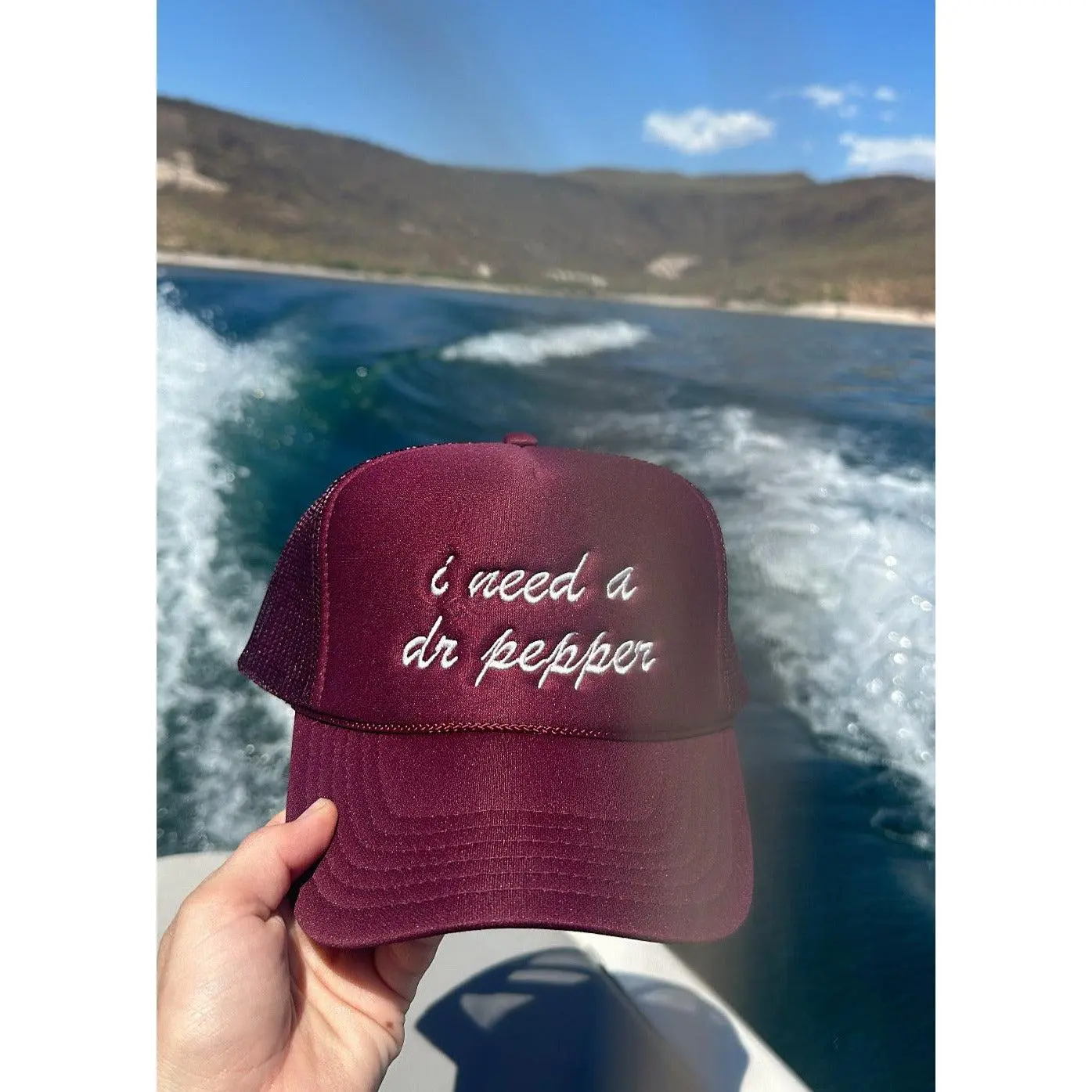 I need a Dr Pepper embroidered hat